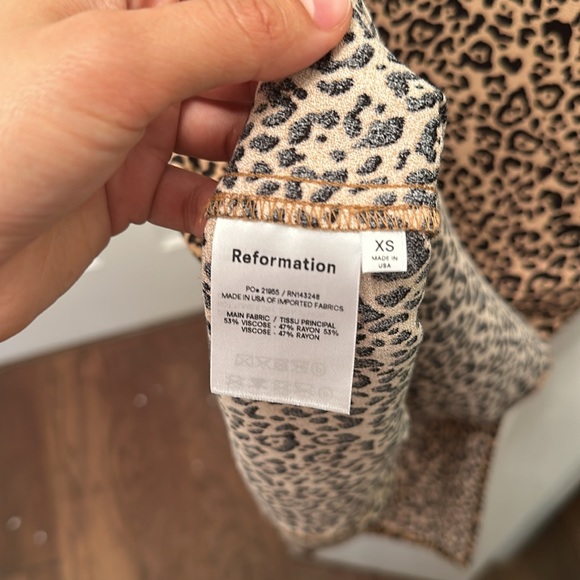 Reformation NWOT Marlowe mini dress - Picture 6 of 7